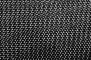 Nylon has a woven appearance.