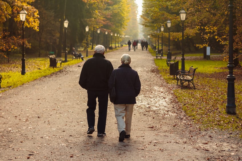 Walking in the mornings is a healthy way to kick off your daily routine.