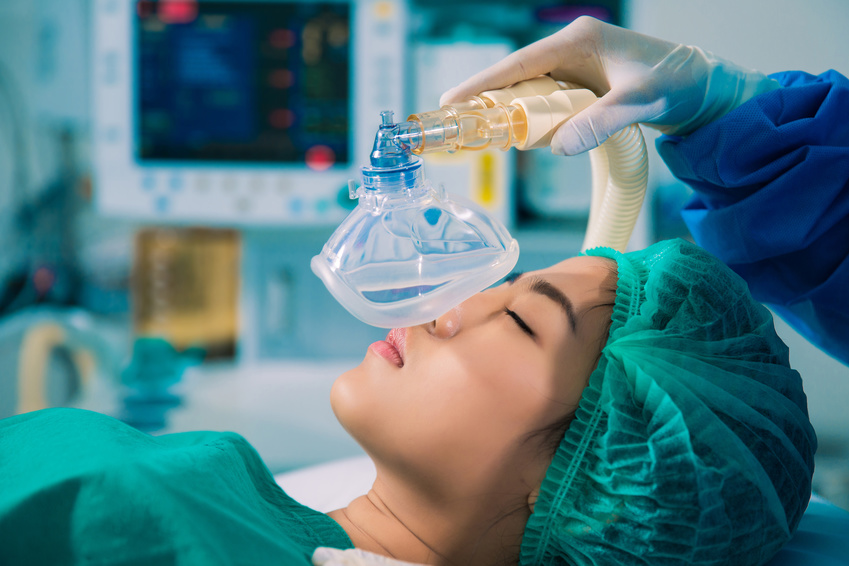 Doctors were anesthetized