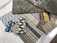 swatches with a gray theme