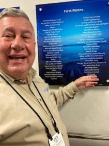 Ken Spett on the Mercy Ship